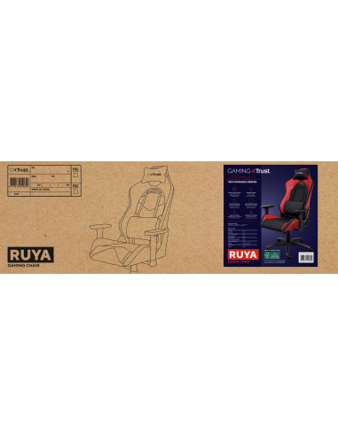 GAMING CHAIR GXT 714R RUYA/RED 25064 TRUST