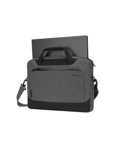 Targus | Slimcase with EcoSmart | Cypress | Fits up to size 15.6 " | Shoulder strap | Grey