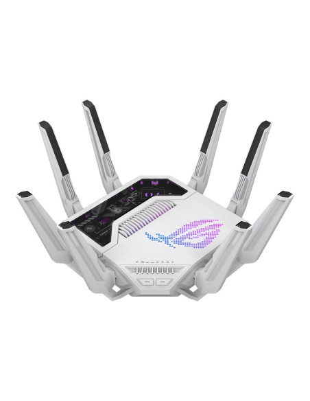 Asus | WiFi 7 Tri-band Gaming Router | ROG Rapture GT-BE19000AI | 802.11ax | 10/100/1000 Mbit/s | Ethernet LAN (RJ-45) ports 1 