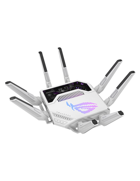 Asus | WiFi 7 Tri-band Gaming Router | ROG Rapture GT-BE19000AI | 802.11ax | 10/100/1000 Mbit/s | Ethernet LAN (RJ-45) ports 1 