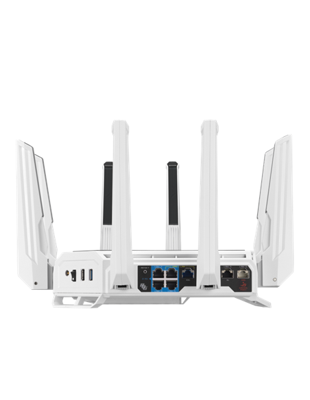 Asus WiFi 7 Tri-band Gaming Router | ROG Rapture GT-BE19000AI | 802.11ax | 10/100/1000 Mbit/s | Ethernet LAN (RJ-45) ports 1 | 
