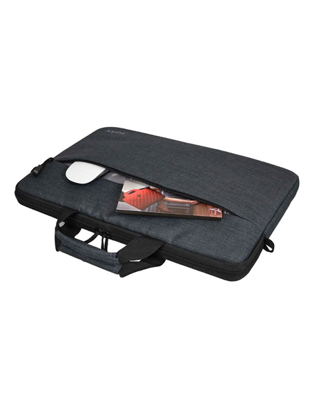 PORT DESIGNS | Belize | Fits up to size 15.6 " | Messenger - Briefcase | Shoulder strap | Black