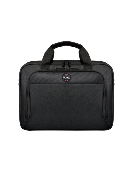 PORT DESIGNS | HANOI II CLAMSHELL | 105064 | Fits up to size 15.6 " | Messenger - Briefcase | Shoulder strap | Black