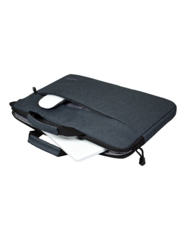 PORT DESIGNS | Belize | Fits up to size 15.6 " | Messenger - Briefcase | Shoulder strap | Black