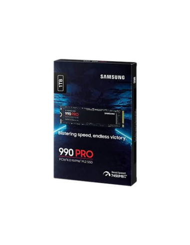 Samsung | 990 PRO | 1000 GB | SSD form factor M.2 2280 | Solid-state drive interface PCIe Gen4x4 | Read speed 7450 MB/s | Write