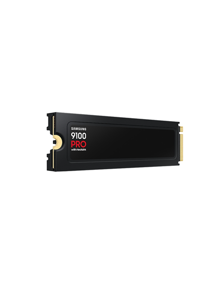 Samsung 9100 PRO With Heatsink | 1000 GB | SSD form factor M.2 2280 | Solid-state drive interface PCIe 5.0 NVMe | Read speed 14