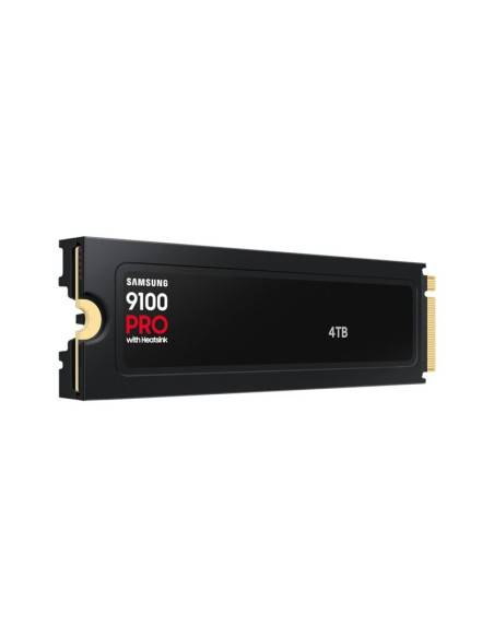 Samsung 9100 PRO | 4000 GB | SSD form factor M.2 2280 | Solid-state drive interface PCIe 5.0x4 | Read speed 14800 MB/s | Write 