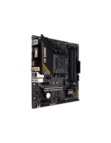 Asus | TUF GAMING A520M-PLUS | Processor family AMD | Processor socket AM4 | DDR4 | Memory slots 4 | Supported hard disk drive 