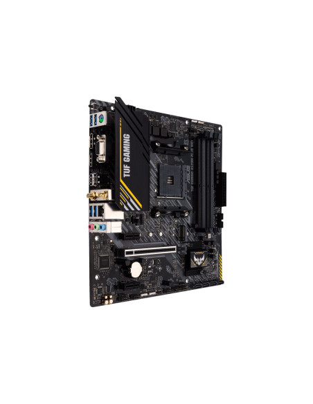 Asus | TUF GAMING A520M-PLUS | Processor family AMD | Processor socket AM4 | DDR4 | Memory slots 4 | Supported hard disk drive 