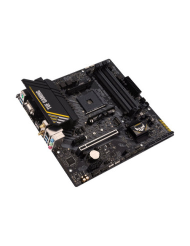 Asus | TUF GAMING A520M-PLUS | Processor family AMD | Processor socket AM4 | DDR4 | Memory slots 4 | Supported hard disk drive 