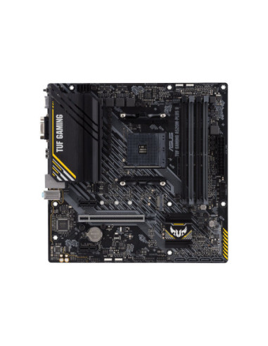 Asus | TUF GAMING A520M-PLUS II | Processor family AMD | Processor socket AM4 | DDR4 DIMM | Memory slots 4 | Supported hard dis