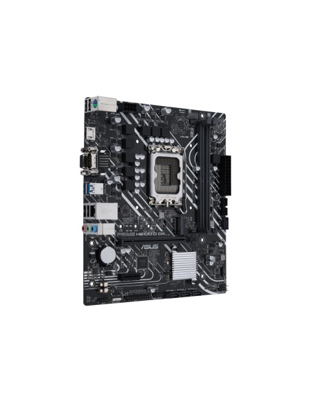 Asus | PRIME H610M-D D4 | Processor family Intel | Processor socket LGA1700 | DDR4 DIMM | Memory slots 2 | Supported hard disk 