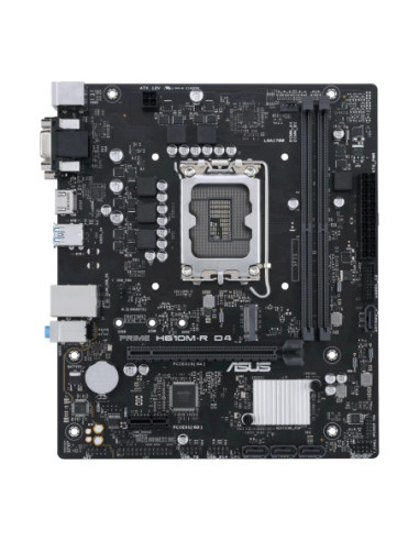 Asus | PRIME H610M-R D4-SI | Processor family Intel | Processor socket LGA1700 | DDR4 DIMM | Memory slots 2 | Supported hard di