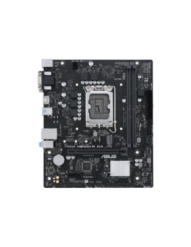 Asus | PRIME H610M-R D4-SI | Processor family Intel | Processor socket LGA1700 | DDR4 DIMM | Memory slots 2 | Supported hard di