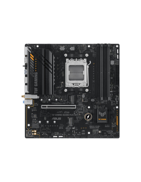 Asus | TUF GAMING A620M-PLUS WIFI | Processor family AMD | Processor socket AM5 | DDR5 DIMM | Memory slots 4 | Supported hard d