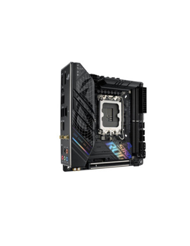 Asus | ROG STRIX B760-I GAMING WIFI | Processor family Intel | Processor socket LGA1700 | DDR5 SDRAM | Supported hard disk driv