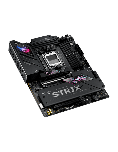 Asus ROG STRIX B850-E GAMING WIFI | Processor family AMD | Processor socket AM5 | DDR5 | Supported hard disk drive interfaces S
