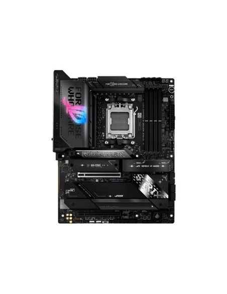 Asus ROG STRIX X870E-E GAMING WIFI | Processor family AMD | Processor socket AM5 | DDR5 | Supported hard disk drive interfaces 