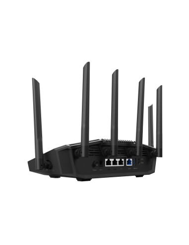 Wireless Router, ASUS, RT-BE90U BE9400 AiMesh, Wi-Fi 7 (802.11be), Data speed 9400 Mbit/s, Ethernet WAN Yes, WAN connection typ