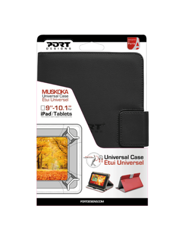 PORT DESIGNS | MUSKOKA Universal | 10 " | Folio | 10'' | Black