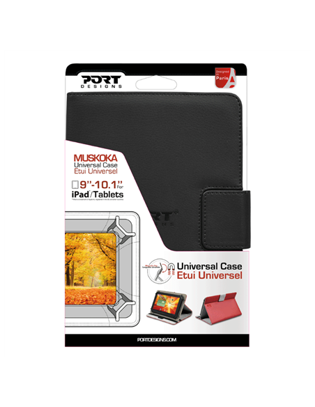 PORT DESIGNS | MUSKOKA Universal | 10 " | Folio | 10'' | Black