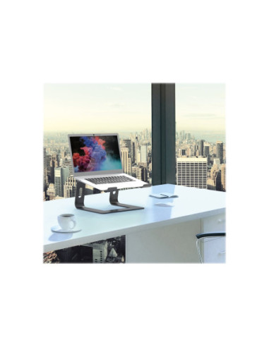 PORT DESIGNS | 901103 | Ergonomic Notebook stand | Notebook Stand | Black | 10-15.6 "