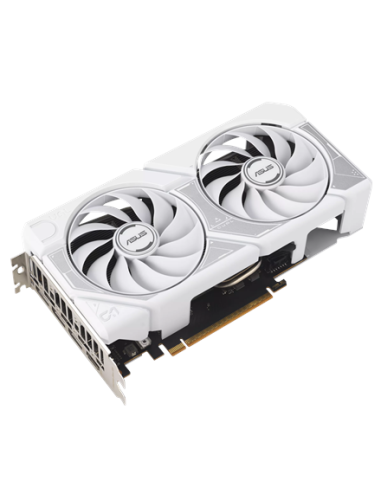 Asus Dual GeForce RTX 5060 White OC Edition 8GB GDDR7 | NVIDIA | 8 GB | GeForce RTX 5060 | GDDR7 | HDMI ports quantity 1 | PCI 