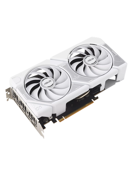 Asus Dual GeForce RTX 5060 White OC Edition 8GB GDDR7 | NVIDIA | 8 GB | GeForce RTX 5060 | GDDR7 | HDMI ports quantity 1 | PCI 