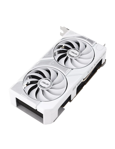 Asus Dual GeForce RTX 5060 White OC Edition 8GB GDDR7 | NVIDIA | 8 GB | GeForce RTX 5060 | GDDR7 | HDMI ports quantity 1 | PCI 