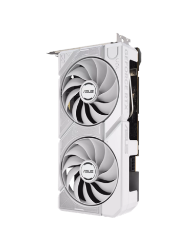 Asus Dual GeForce RTX 5060 White OC Edition 8GB GDDR7 | NVIDIA | 8 GB | GeForce RTX 5060 | GDDR7 | HDMI ports quantity 1 | PCI 