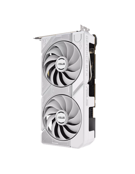 Asus Dual GeForce RTX 5060 White OC Edition 8GB GDDR7 | NVIDIA | 8 GB | GeForce RTX 5060 | GDDR7 | HDMI ports quantity 1 | PCI 