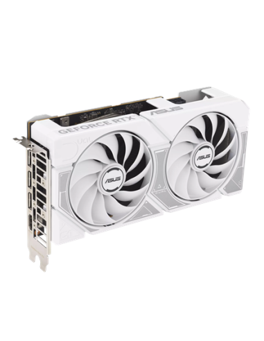 Asus Dual GeForce RTX 5060 White OC Edition 8GB GDDR7 | NVIDIA | 8 GB | GeForce RTX 5060 | GDDR7 | HDMI ports quantity 1 | PCI 