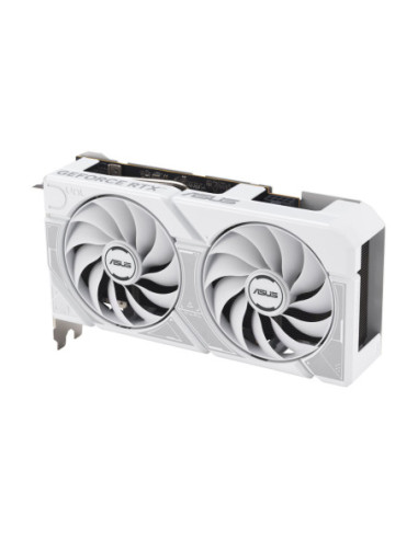 Asus Dual GeForce RTX 5060 White OC Edition 8GB GDDR7 | NVIDIA | 8 GB | GeForce RTX 5060 | GDDR7 | HDMI ports quantity 1 | PCI 