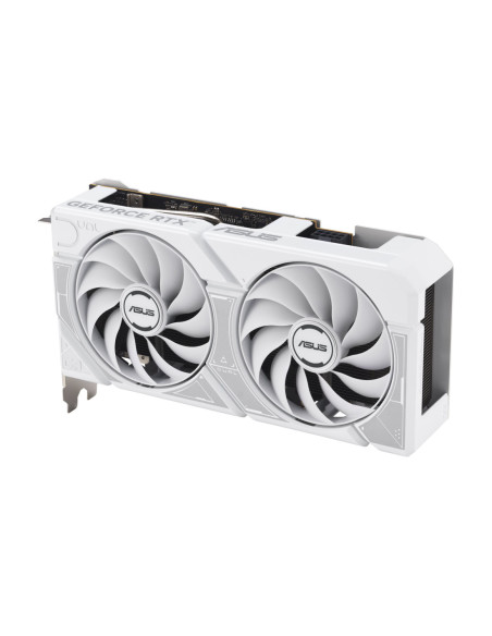 Asus Dual GeForce RTX 5060 White OC Edition 8GB GDDR7 | NVIDIA | 8 GB | GeForce RTX 5060 | GDDR7 | HDMI ports quantity 1 | PCI 