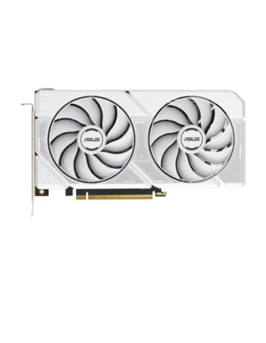 Asus Dual GeForce RTX 5060 White OC Edition 8GB GDDR7 | NVIDIA | 8 GB | GeForce RTX 5060 | GDDR7 | HDMI ports quantity 1 | PCI 