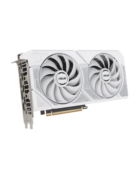 Asus Dual GeForce RTX 5060 White OC Edition 8GB GDDR7 | NVIDIA | 8 GB | GeForce RTX 5060 | GDDR7 | HDMI ports quantity 1 | PCI 