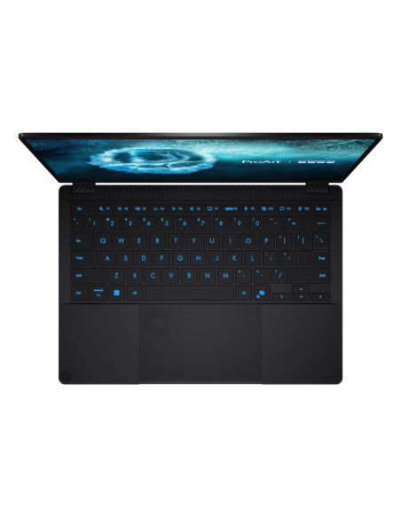 ASUS ProArt PX13 OLED ekranas rodo ryškias spalvas ir 100% DCI-P3 aprėptį