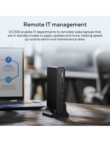 NB ACC DOCK DC300 TRIPLE DISPL/USB-C 90XB08CN-BDS090 ASUS