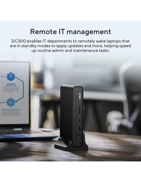 NB ACC DOCK DC300 TRIPLE DISPL/USB-C 90XB08CN-BDS090 ASUS