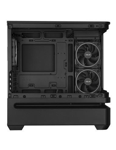 Case, ASUS, micro ATX/Mini-ITX, Black, Midi Tower, PC, Prime AP202 ARGB, PRIMEAP202TG