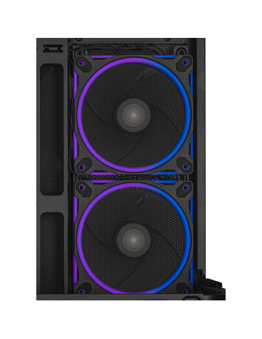 Case, ASUS, micro ATX/Mini-ITX, Black, Midi Tower, PC, Prime AP202 ARGB, PRIMEAP202TG