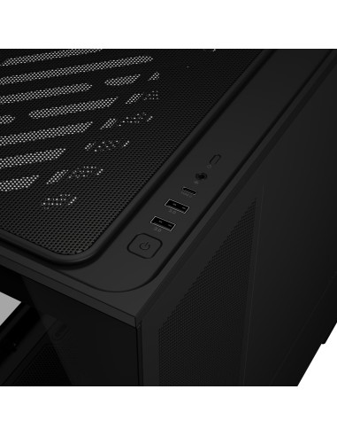 Case, ASUS, micro ATX/Mini-ITX, Black, Midi Tower, PC, Prime AP202 ARGB, PRIMEAP202TG