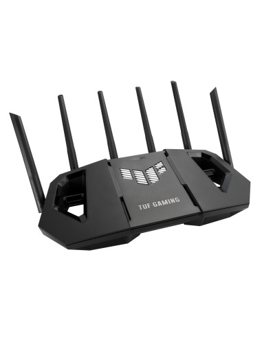 Wireless Router, ASUS, TUF Gaming BE9400, Wi-Fi 7 (802.11be), Data speed 9400 Mbit/s, Ethernet WAN Yes, WAN connection type RJ-