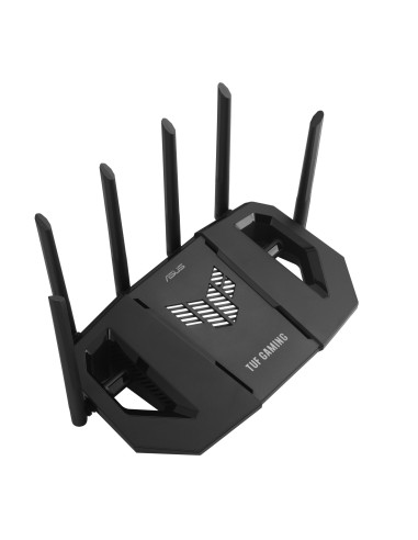 Wireless Router, ASUS, TUF Gaming BE9400, Wi-Fi 7 (802.11be), Data speed 9400 Mbit/s, Ethernet WAN Yes, WAN connection type RJ-