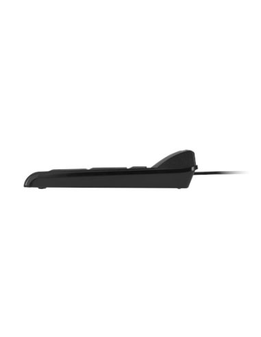 ASUS KU100 laidinė USB klaviatūra | Juoda | 90XB05E0-BKB010