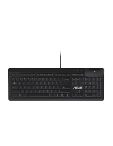 ASUS KU100 laidinė USB klaviatūra | Juoda | 90XB05E0-BKB010