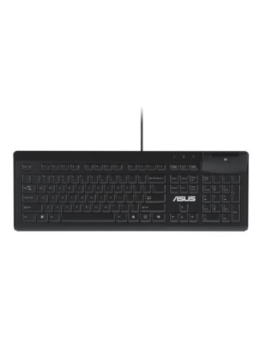 ASUS KU100 laidinė USB klaviatūra | Juoda | 90XB05E0-BKB010