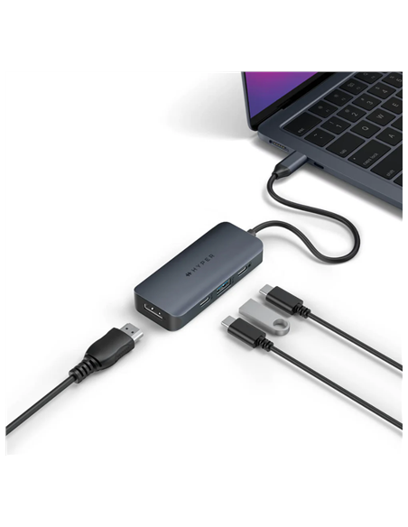 Hyper | HyperDrive Next 4 Port USB-C Hub | HD4001GL | HDMI ports quantity 1