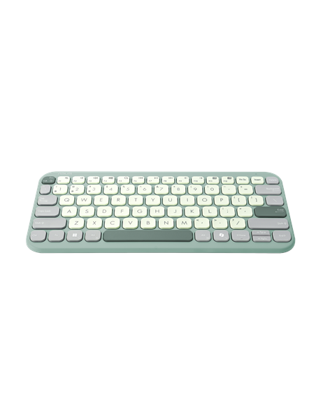 Asus Marshmallow KW100 | Keyboard | Wireless | US International | Green Tea Latte