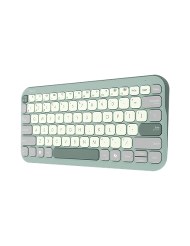 Asus Marshmallow KW100 | Keyboard | Wireless | US International | Green Tea Latte